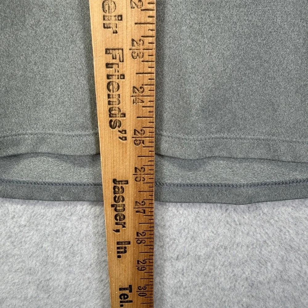 Buffalo Bills Sweater Mens Medium Gray NFL Football Nike Dri Fit Quarter Zip